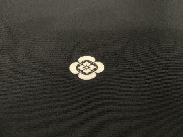 平和屋着物○十日町友禅作家 村松竜介 黒留袖 正倉院更紗花