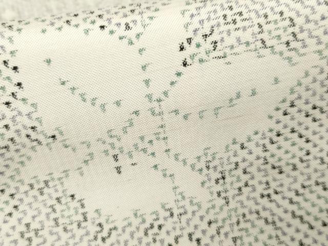 平和屋着物●上質な紬　舞花文　正絹　逸品　AABE0133cs 平和屋着物○上質な紬 舞花文 正絹 逸品 AABE0133cs