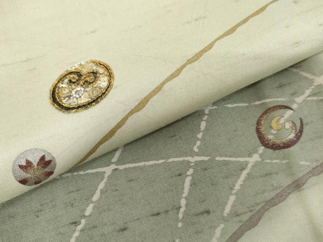 平和屋着物○石川県指定無形文化財 牛首紬 白山工房 手織り 市川純一郎