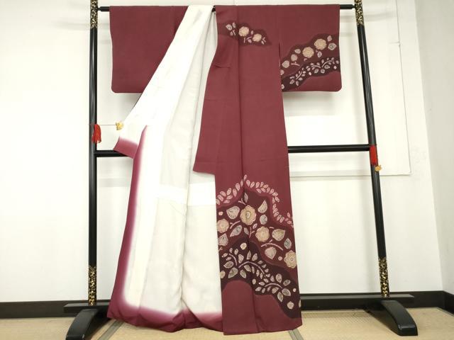 平和屋着物●訪問着 辻が花 絞り 正絹 逸品 AABE0161cs