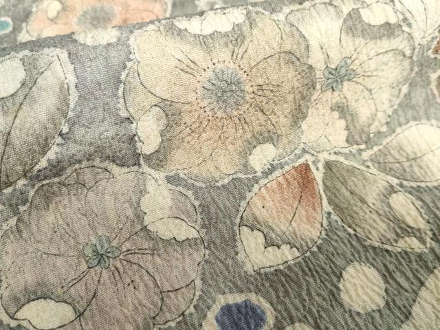平和屋着物●訪問着　作家物　辻が花　暈し染め　正絹　逸品　AABE0165cs
