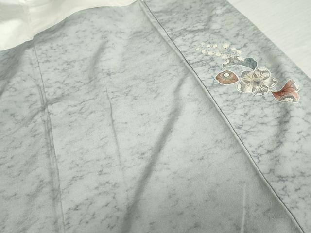平和屋着物●訪問着　作家物　辻が花　暈し染め　正絹　逸品　AABE0165cs