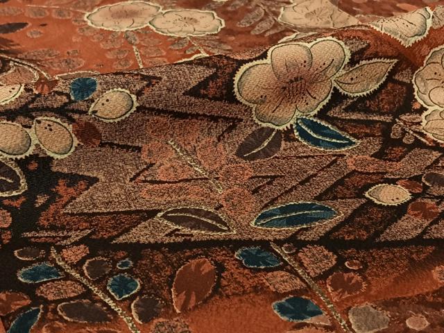 平和屋着物▽訪問着 単衣 辻が花 正絹 逸品 未使用 AABE0202jh