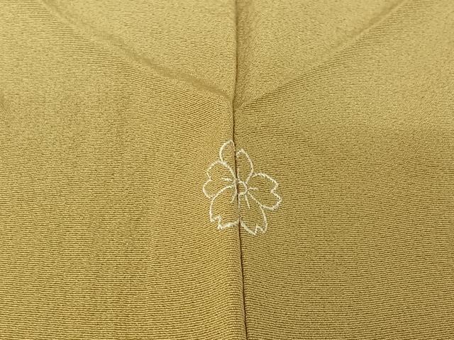 平和屋着物▽訪問着 単衣 総刺繍 駒刺繍 松竹梅文 金銀糸 正絹 逸品 AABE0210jh