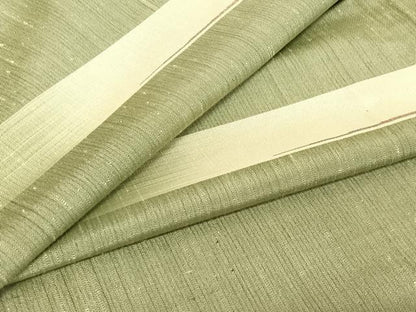 平和屋着物▽上質な紬 単衣 横段文 正絹 逸品 AABE0212jh