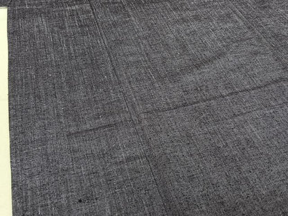 平和屋着物▽上質な紬 単衣 霞文 正絹 逸品 AABE0222jh