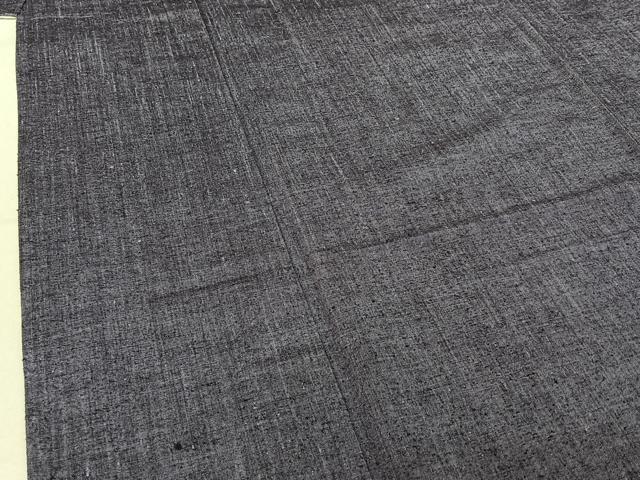平和屋着物▽上質な紬 単衣 霞文 正絹 逸品 AABE0222jh
