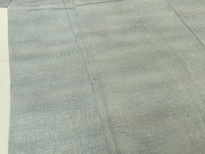 平和屋着物▽上質な小紋 単衣 作家物 霞文 暈し染め 正絹 逸品 AABE0232jh