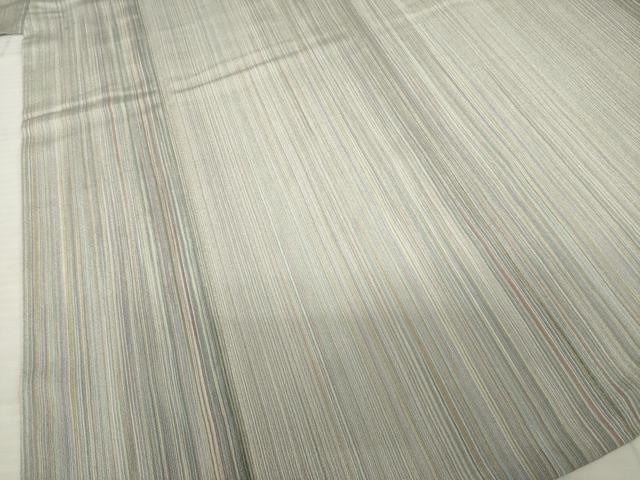 平和屋着物○本塩沢 やまだ織 200色 証紙付き 正絹 逸品 AABE0263ck