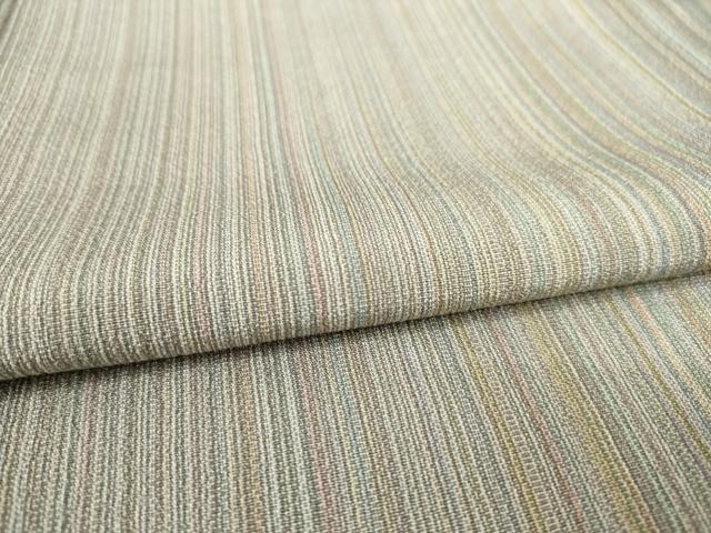 平和屋着物○本塩沢 やまだ織 200色 証紙付き 正絹 逸品 AABE0263ck