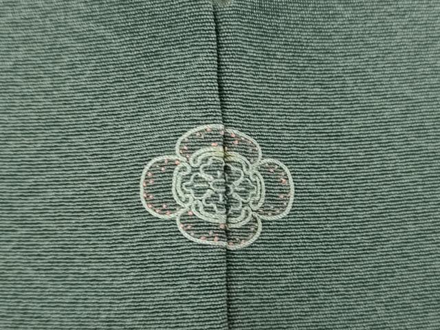 平和屋着物●訪問着　友禅　作家物　草花文　暈し染め　正絹　逸品　AABE0271ck