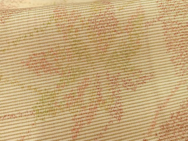 平和屋着物■上質な紬　楓文　正絹　逸品　AABE0402oa