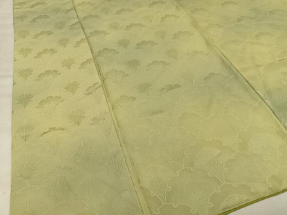 平和屋着物■上質な小紋　雪輪青海波地紋　暈し染め　正絹　逸品　AABE0469oa