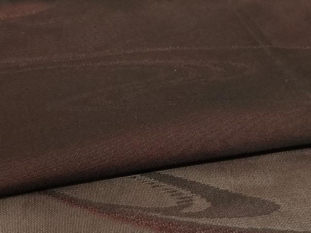 平和屋着物＊夏物 小紋 流水紋紗 正絹 逸品 AABE0602jd