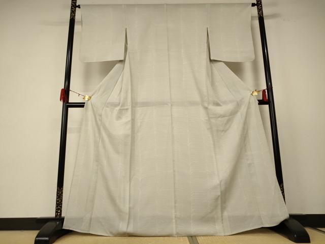 平和屋着物＊夏物 小紋 絽 流水文 正絹 逸品 AABE0611jd