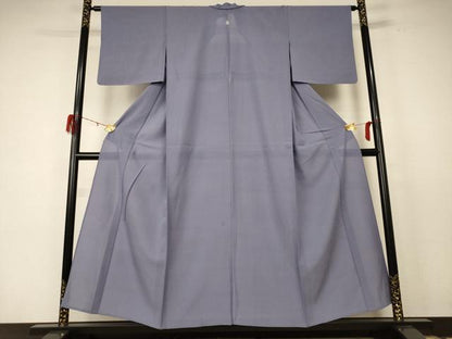 平和屋着物＊夏物 色無地 絽 藤色 正絹 逸品 AABE0628jd