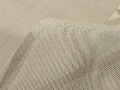 平和屋着物＊夏物 小紋 絽 草花文 暈し染め 正絹 逸品 AABE0629jd