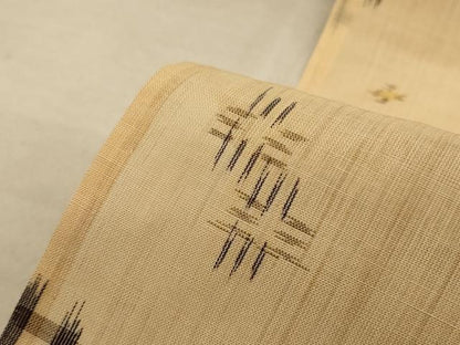 平和屋着物＊夏物　本場琉球絣　夏琉球　麻　逸品　AABE0632jd