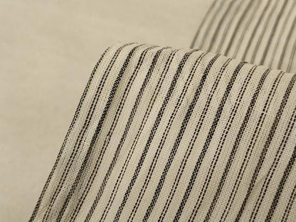 平和屋着物＊夏物 本場小千谷ちぢみ 縞 麻 逸品 AABE0634jd