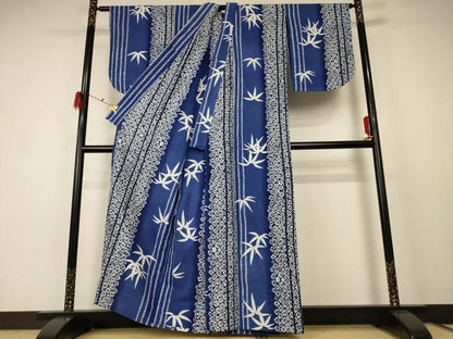 平和屋着物∴夏物 浴衣 綿絽 笹間道 綿 逸品 AABE0650jd