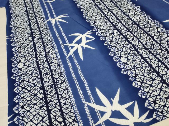 平和屋着物∴夏物 浴衣 綿絽 笹間道 綿 逸品 AABE0650jd