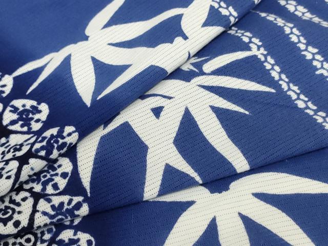 平和屋着物∴夏物 浴衣 綿絽 笹間道 綿 逸品 AABE0650jd
