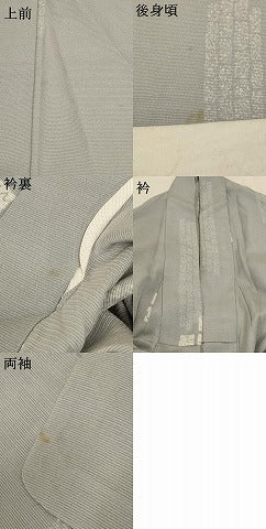 平和屋着物＊夏物 小紋 絽 十二支 正絹 逸品 AABE0663jd