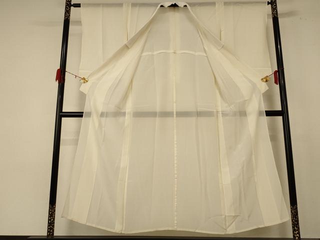 平和屋着物＊夏物 長襦袢 絽 鳥の子色 AABE0665jd