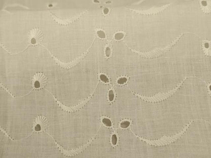 平和屋着物＊夏物 長襦袢 総レース 白色 綿 逸品 AABE0667jd