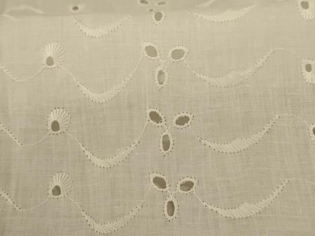 平和屋着物＊夏物 長襦袢 総レース 白色 綿 逸品 AABE0667jd
