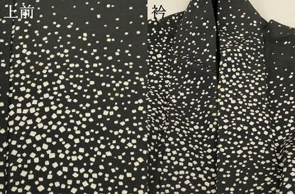 平和屋着物＊夏物 小紋 絽 霞文 正絹 逸品 AABE0668jd