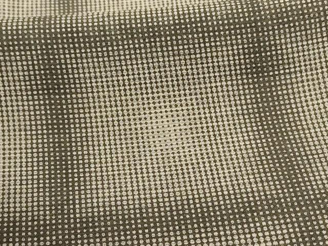 平和屋着物＊夏物 江戸小紋 絽 行儀 正絹 逸品 AABE0673jd