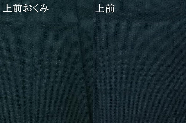 平和屋着物▽道行コート　スリーシーズン　春夏秋　塵除け　留紺色　正絹　逸品　AABE0684jh