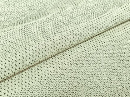 平和屋着物▽本塩沢 単衣 110亀甲 横段文 正絹 逸品 AABE0699jh