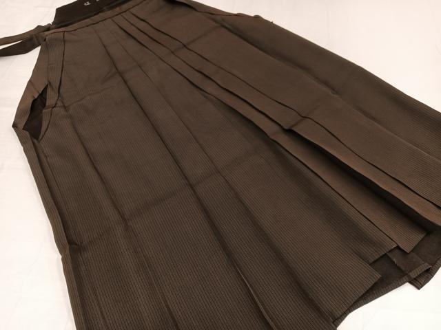 平和屋着物●男性　行灯袴　縞　正絹　逸品　AABE0785ph