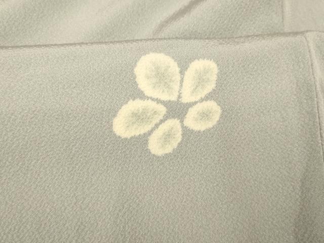 平和屋着物■上質な小紋　草花文　正絹　逸品　AABE1133fw