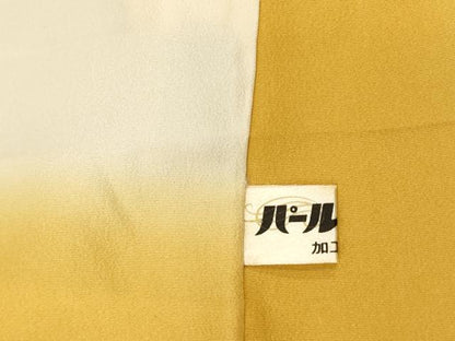 平和屋着物■上質な小紋　草花文　正絹　逸品　AABE1133fw