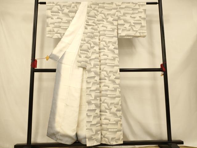 平和屋着物■上質な小紋　風景文　暈し染め　正絹　逸品　AABE1152fw
