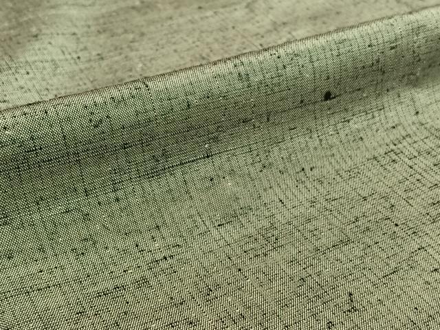 平和屋着物▽男性 古知谷紬 単衣 格子 証紙付き 正絹 逸品 AABE1166jh