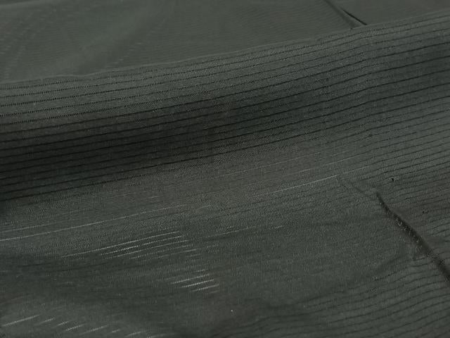 平和屋着物▽男性 羽織 スリーシーズン 春夏秋 塵除け 暗黒色 黒地 正絹 逸品 AABE1188jh