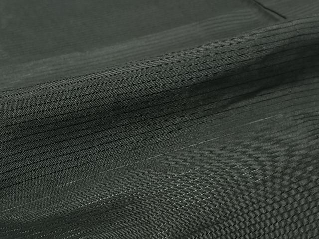 平和屋着物▽男性 羽織 スリーシーズン 春夏秋 塵除け 暗黒色 黒地 正絹 逸品 AABE1189jh