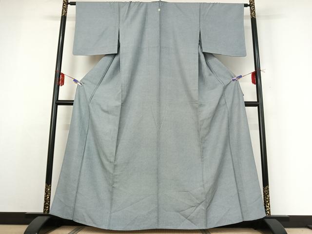 平和屋着物▽江戸小紋 単衣 鮫小紋柄 正絹 逸品 AABE1190jh