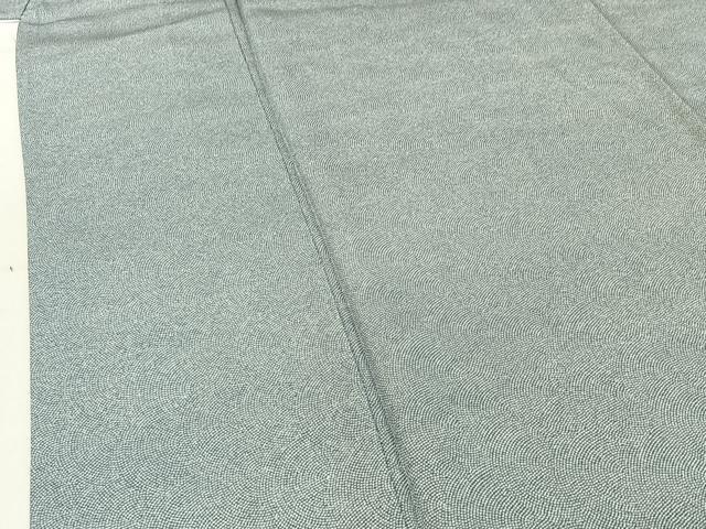 平和屋着物▽江戸小紋 単衣 鮫小紋柄 正絹 逸品 AABE1190jh