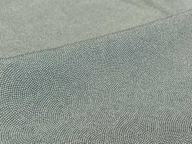 平和屋着物▽江戸小紋 単衣 鮫小紋柄 正絹 逸品 AABE1190jh