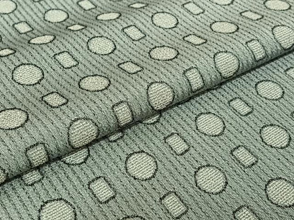 平和屋着物▽上質な小紋 単衣 幾何学文様 正絹 逸品 AABE1191jh