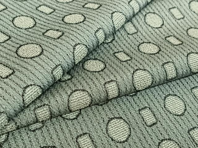 平和屋着物▽上質な小紋　単衣　幾何学文様　正絹　逸品　AABE1191jh 平和屋着物▽上質な小紋 単衣 幾何学文様 正絹 逸品 AABE1191jh