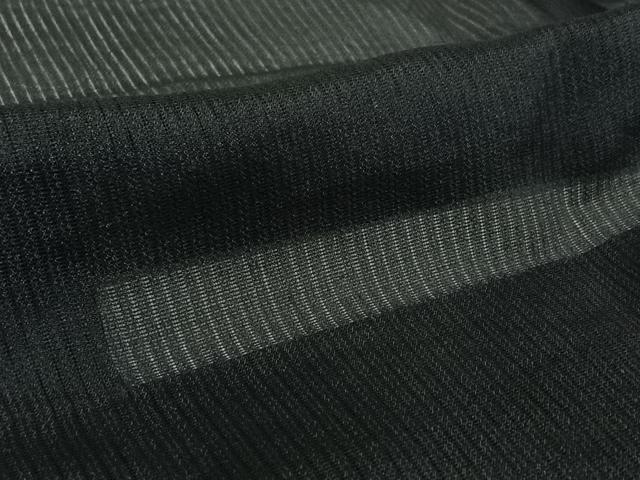 平和屋着物▽羽織　スリーシーズン　春夏秋　塵除け　暗黒色　AABE1200jh 平和屋着物▽男性 羽織 黒紋付 スリーシーズン 春夏秋 塵除け 暗黒色