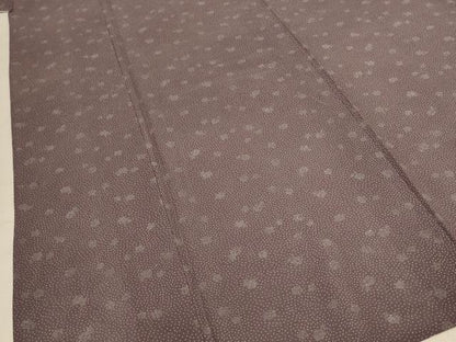平和屋着物＊夏物 小紋 絽 幾何学文様 正絹 逸品 AABE1282jd