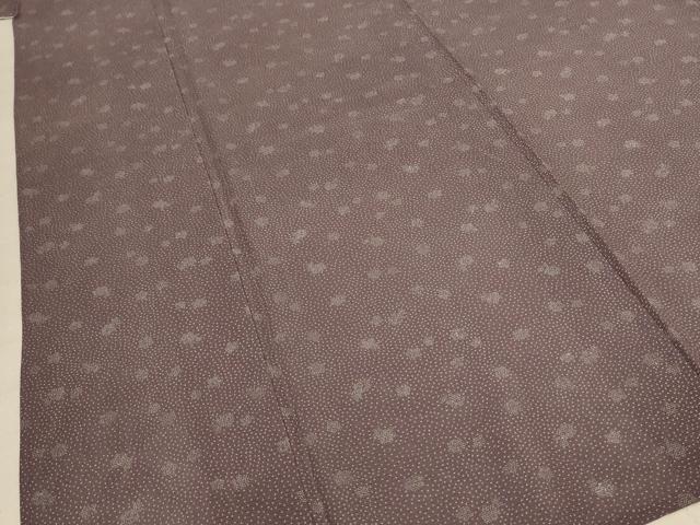 平和屋着物＊夏物 小紋 絽 幾何学文様 正絹 逸品 AABE1282jd