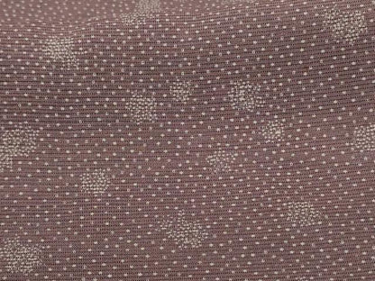 平和屋着物＊夏物 小紋 絽 幾何学文様 正絹 逸品 AABE1282jd